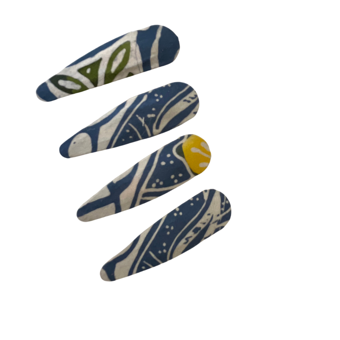 Hair clip Banji Blue