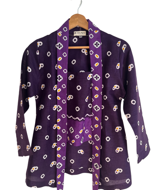 Purple Jumputan