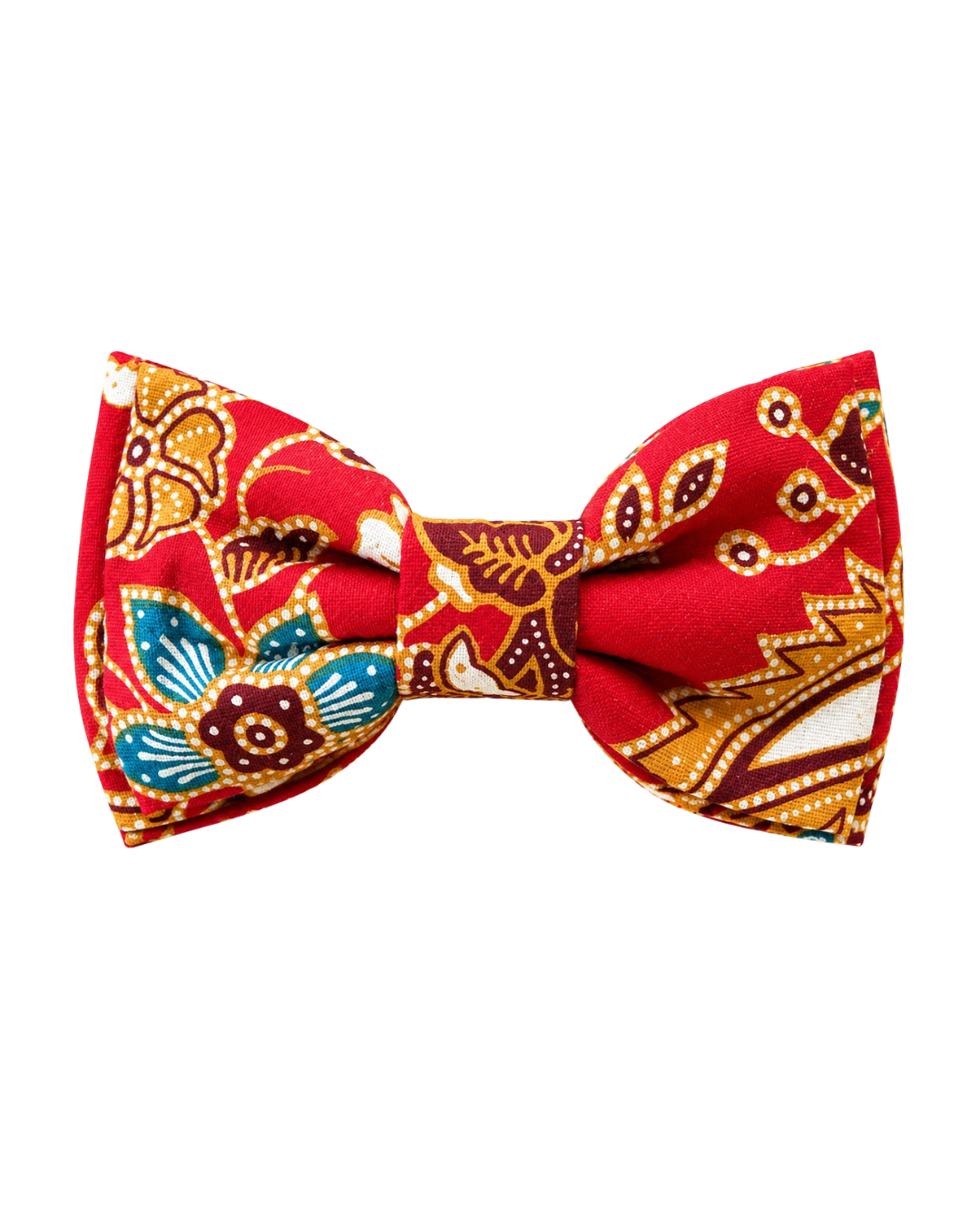 Batik Bow Hair clip