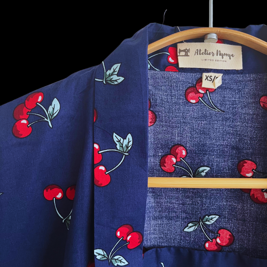 Kebaya kutubaru cherries2