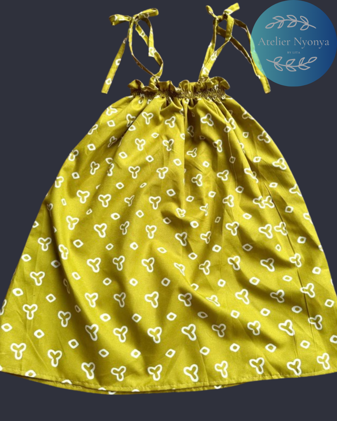 Tanktop Jumputan Green Lime