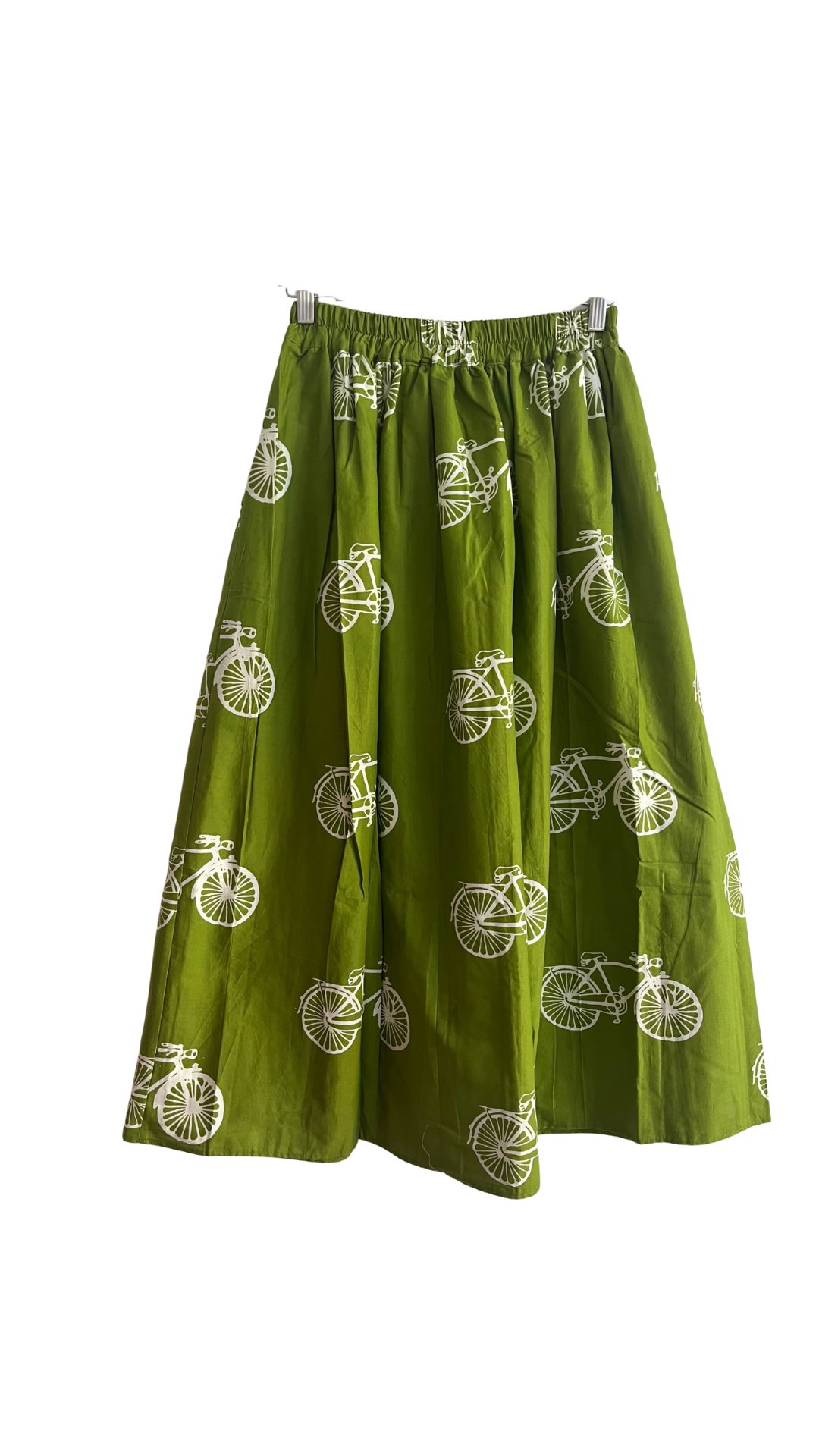 batik cap garutan bike green