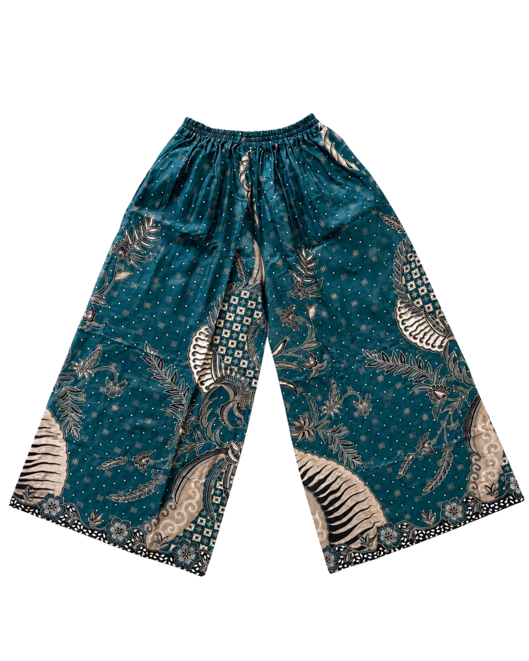 Batik Wide-Leg Pants