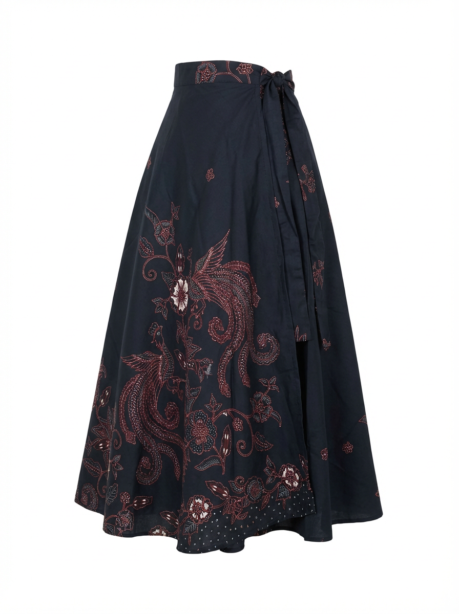 Batik Wrap Skirt
