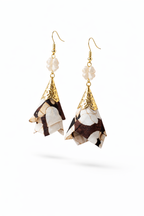 Batik Clover Earrings