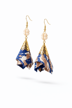 Batik Clover Earrings