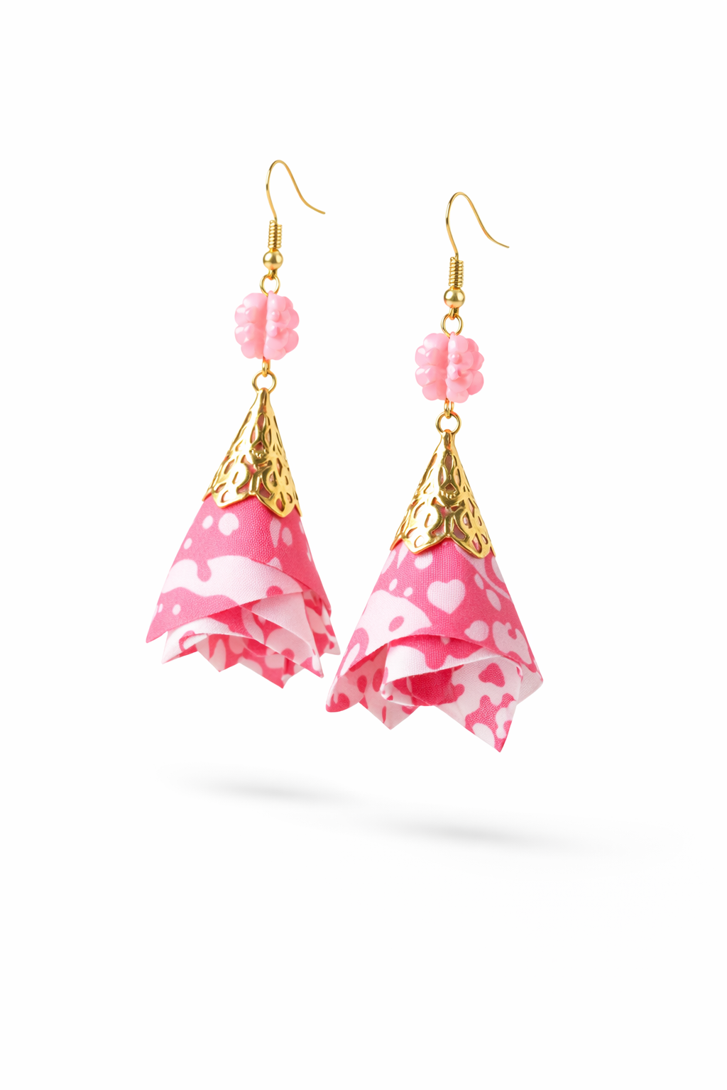 Batik Clover Earrings