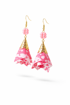 Batik Clover Earrings