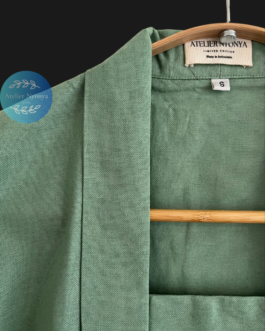 cotton linen green2