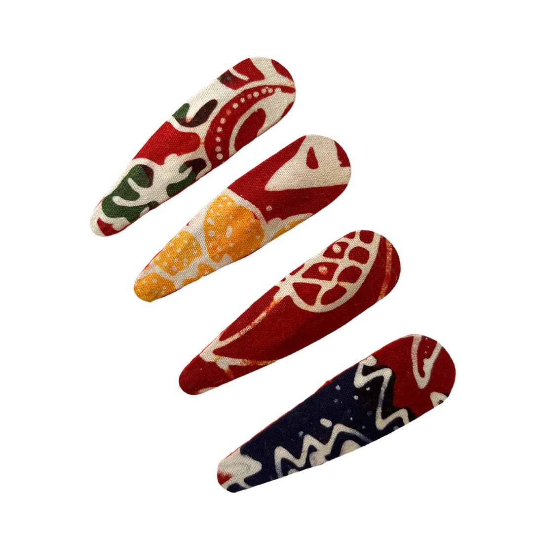 hairclip banji red random