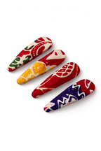 Hair clip Banji Red