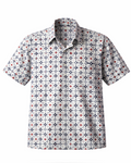 men shirt made from batik cap kawung