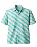 men shirt made from batik cap parang