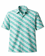 men shirt made from batik cap parang