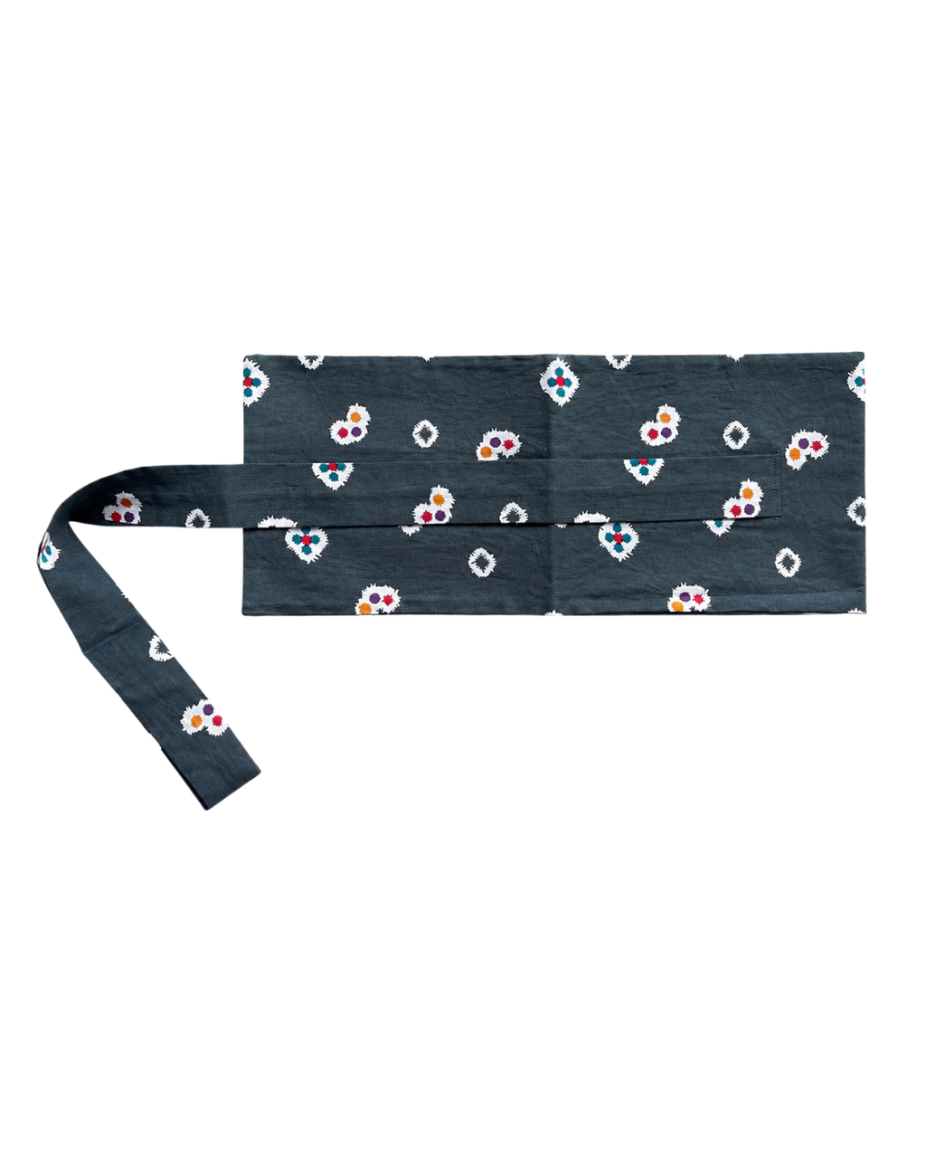 obi belt dark grey